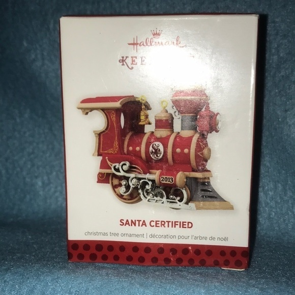 HALLMARK Keepsake Santa Certified vintage ornament 2013 NEW in box - Picture 2 of 11